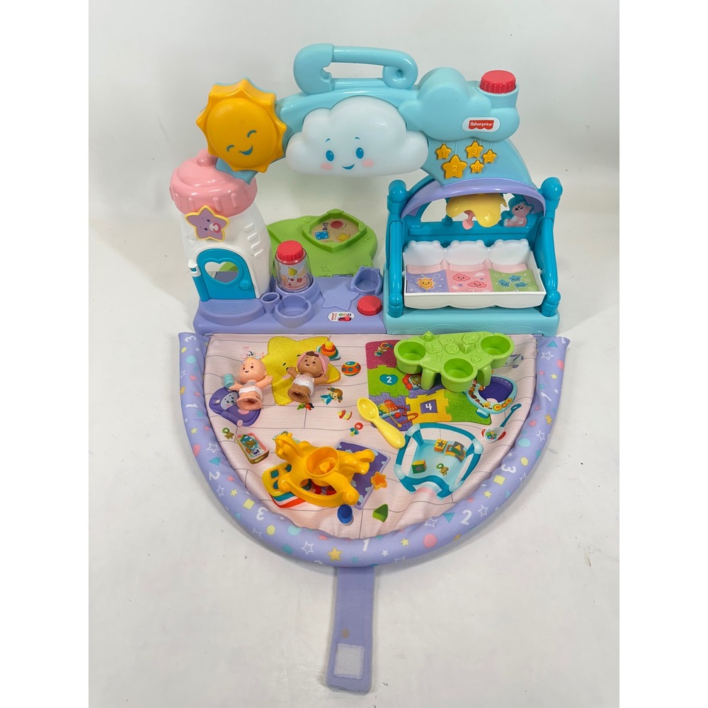 Fisher-Price Little People 1-2-3 Babies Playdate Musical Nursery Playset GKP70